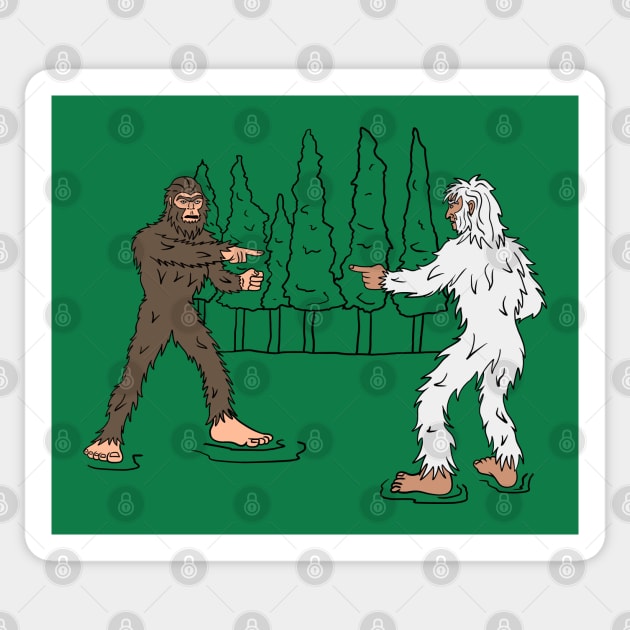 Bigfoot vs. Yeti, Imagem