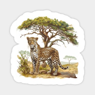 Leopard Design Magnet