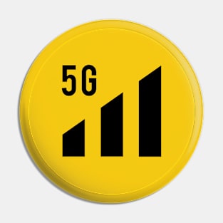 5G Hazard Symbol Pin