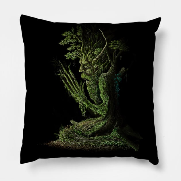 Pagan Pillow by visionarysea