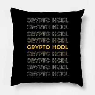 Crypto HODL Pillow