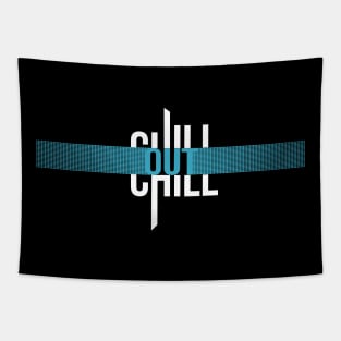 Cool chill out design Tapestry