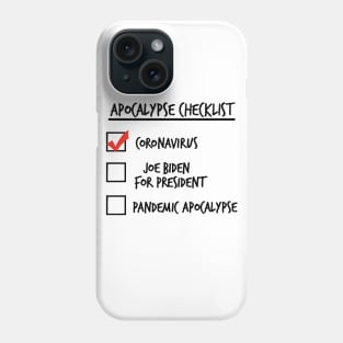 Apocalypse Checklist Phone Case