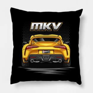 The Legend Supra MK-5 (Brilliant Yellow) Pillow