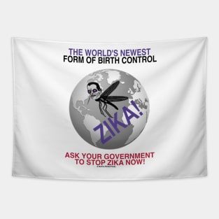 Stop Zika Now! Tapestry