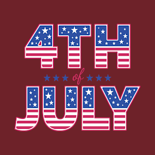 4th Of July American T-Shirt