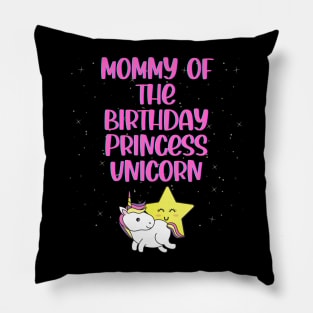 Mommy of The Birthday Girl Pillow