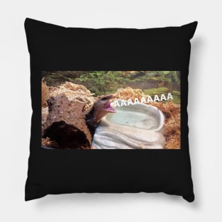 The Skink's Scream Pillow