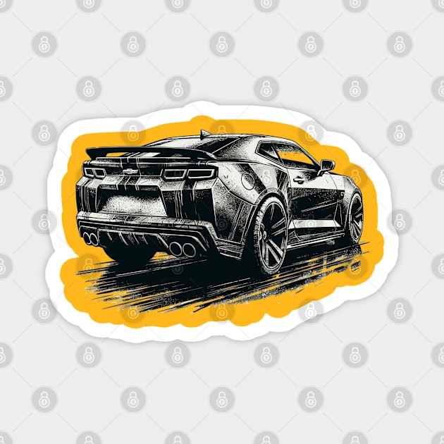 Chevrolet Camaro Magnet by Vehicles-Art