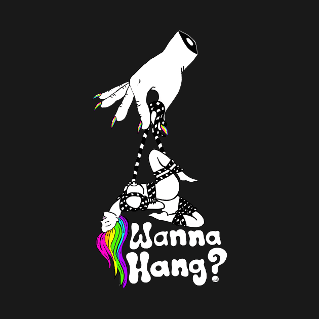 Wanna Hang?-Rainbow by xNastyxNymphx