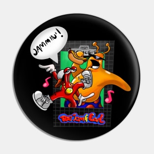 Toejam And Earl Pin