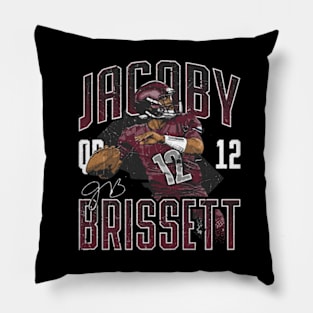 Jacoby Brissett Washington Design Pillow