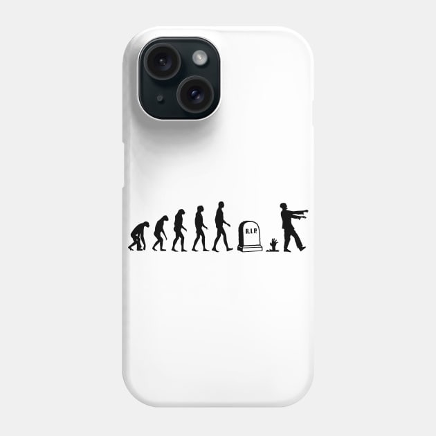 Zombie Evolution Phone Case by CheesyB