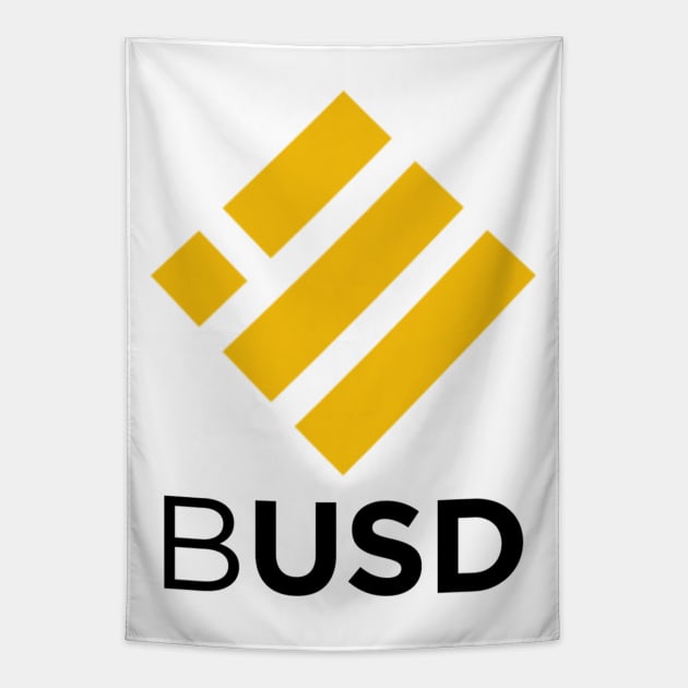 BUSD Coin Cryptocurrency Binance USD crypto Tapestry by J0k3rx3