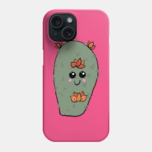 Cactus with Flowers Phone Case