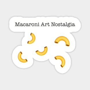 Macaroni Art Nostalgia Magnet