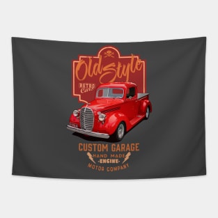 Hot Rods Trucks Tapestry