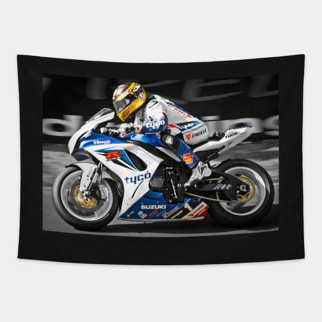 Guy Martin Tapestry by static-shotz