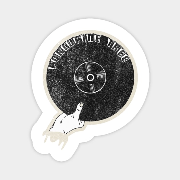 Porcupine Tree Grab Vinyl Magnet by PASAR.TEMPEL