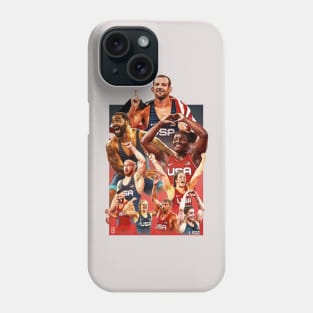 USA Olympic Wrestling Heroes Phone Case