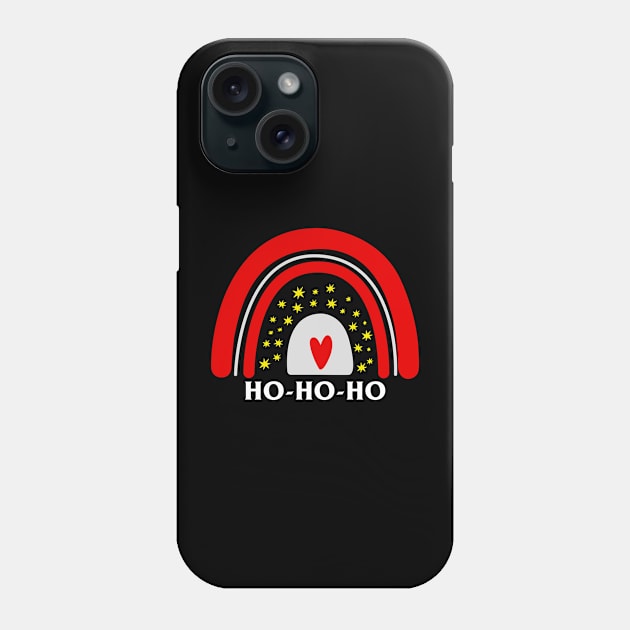 Ho Ho Ho Phone Case by visual.merch