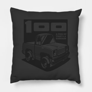 Black - D-100 (1978 - White-Based - Ghost) Pillow