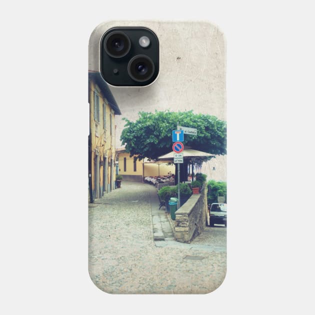 Italy sightseeing trip photography from city scape Milano Bergamo Lecco Phone Case by BoogieCreates