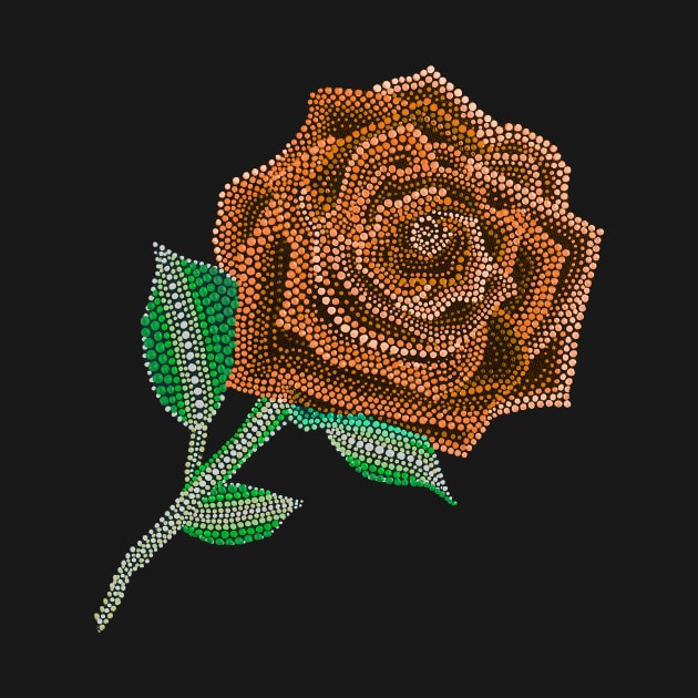 Rose - Orange by Amy Diener