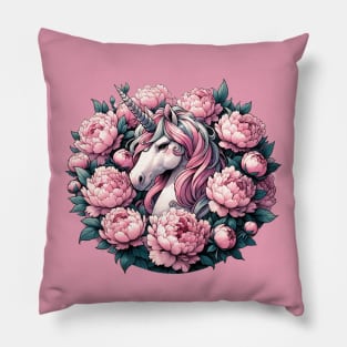 Pink unicorn Pillow