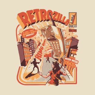 Retro Phonezilla T-Shirt