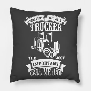 Dad and Trucker Pillow