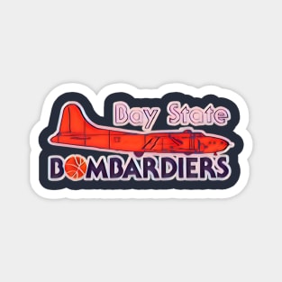 Bay State Bombardiers Basketball Magnet