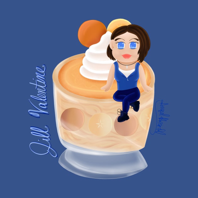 Jill Valentine Banana Pudding by AngelHeartArt