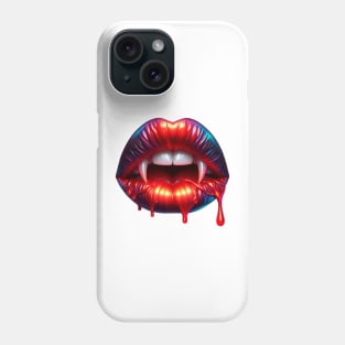 Vampire lips. Phone Case