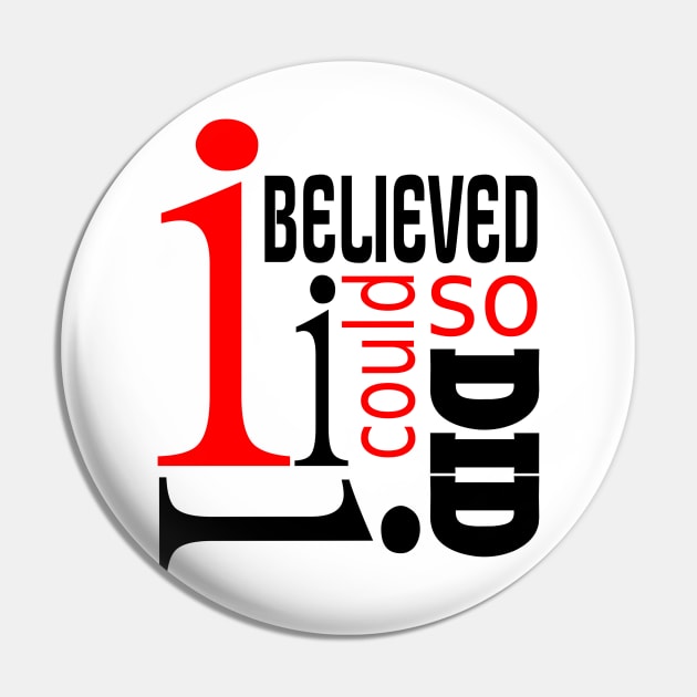 Believing Pin by stephenignacio