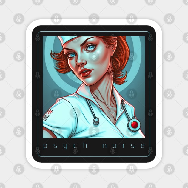 Psych Nurse Magnet by obstinator