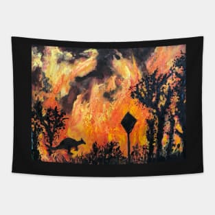 Burning Bush Tapestry