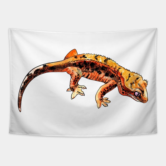 gecko Tapestry by VicaVeresk