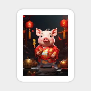 KUNG HEI FAT CHOI – THE PIG Magnet