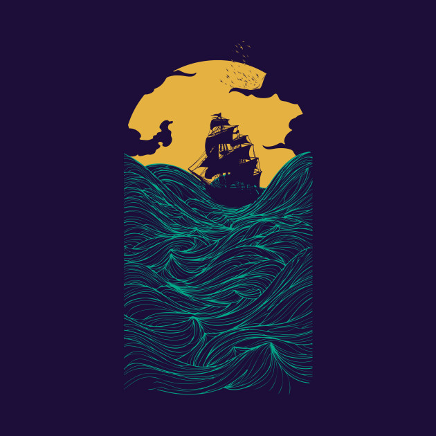 High seas - Sea - Phone Case