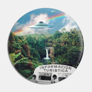 The Visitors // UFOs in paradise Pin