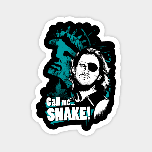 Call me SNAKE! Magnet by MeFO