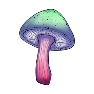 Abrosexual Pride Mushroom T-Shirt