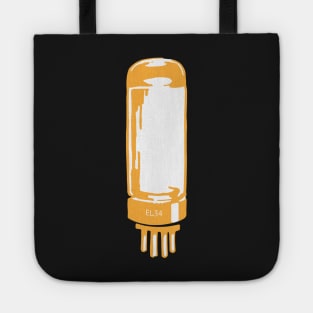 EL34 Vacuum tube icon Tote