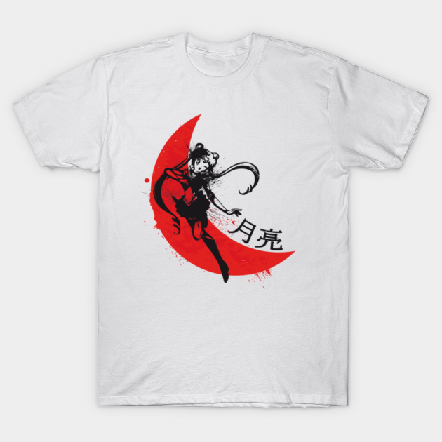 Red Sun Moon - Sailor Moon - T-Shirt