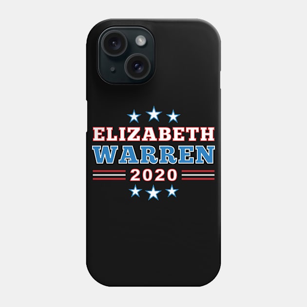 Democrat Elizabeth Warren for President 2020 Campaign Phone Case by Elvdant