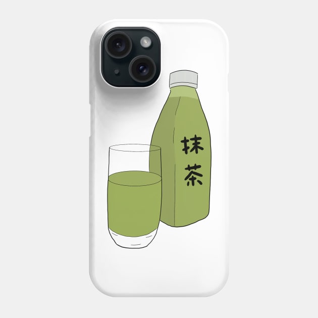 Matcha Green Tea Phone Case by Marinaaa010
