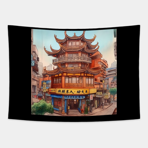 Wuhan Tapestry by ComicsFactory