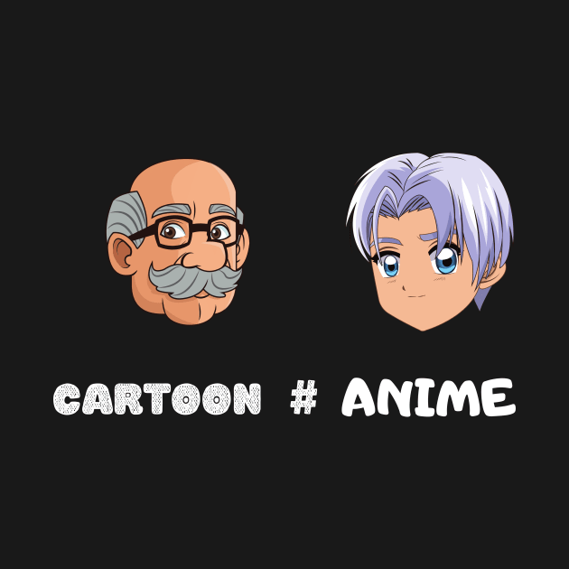 Not Cartoons Its Anime Funny Japanese Manga Lover Otaku Gift by wapix