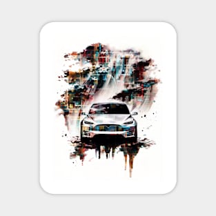 abstract car Magnet